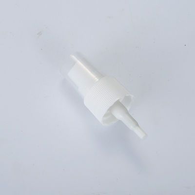 매끄러운 늑골이 있는 백색 알루미늄 정밀한 안개 분무기 살균제 향수 분무기 0.12CC 0.07ML/T